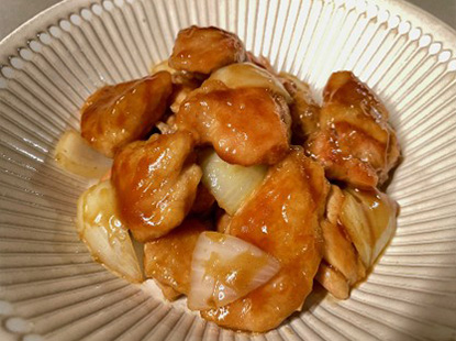 糖醋雞肉炒洋蔥